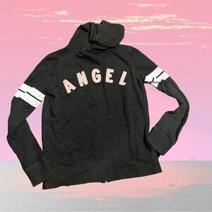 𝅺victoria’s Secret Angel Full Zip Sweatshirt Hoodie Jacket VS XS